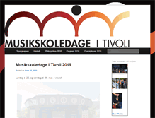 Tablet Screenshot of musikskoledageitivoli.dk